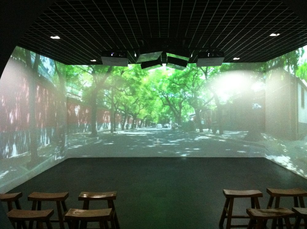 北京規劃館多通道折幕